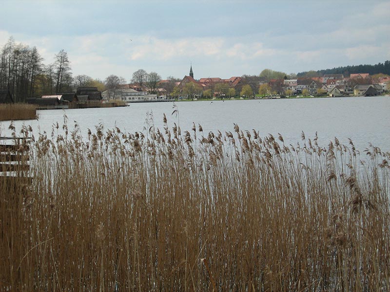 Blick auf Krakow am See